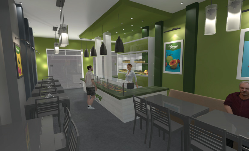 Restaurant le Green Salade Bar